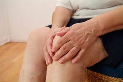 Dolor de rodilla con artritis y osteoartritis. 